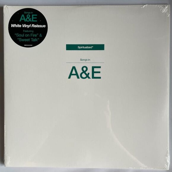 Spiritualized –Songs In A&E NEW White Double Vinyl, Reissue, BMG, 2014 Shoegaze - Picture 1 of 4